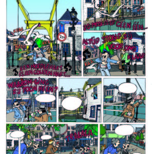 Nieuwe strip in de maak